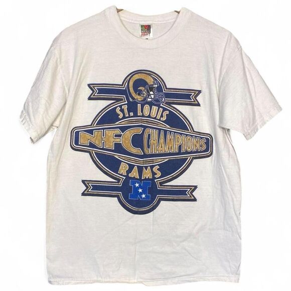 vintage St.Louis Rams NFC champions T-shirt - Picture 1 of 4